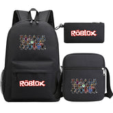 2025 Roblox SchoolBag Backpack Shoulder Bag Book Pencil Bags 3pcs Set